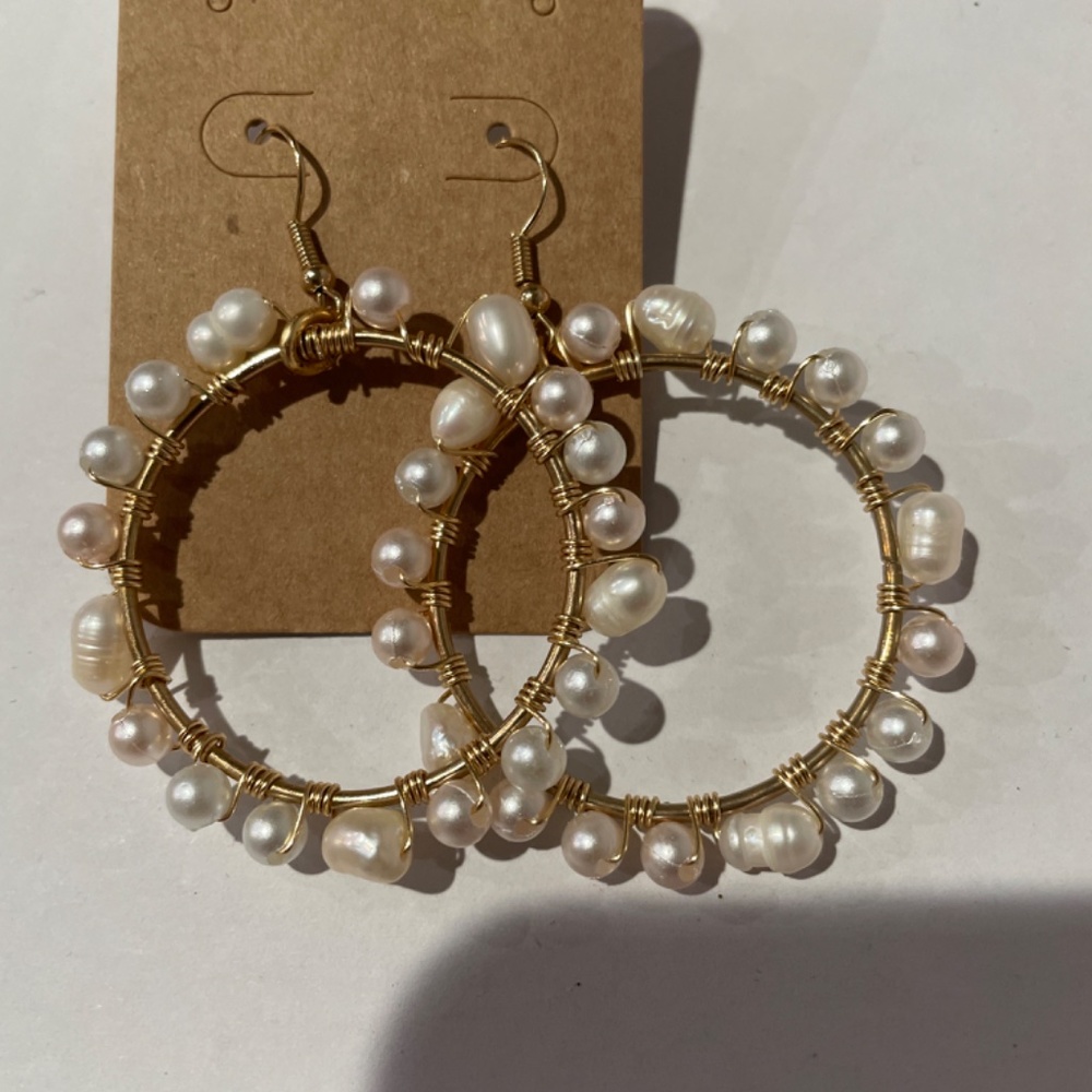 Handcrafted earrings - Picture 2 of 4